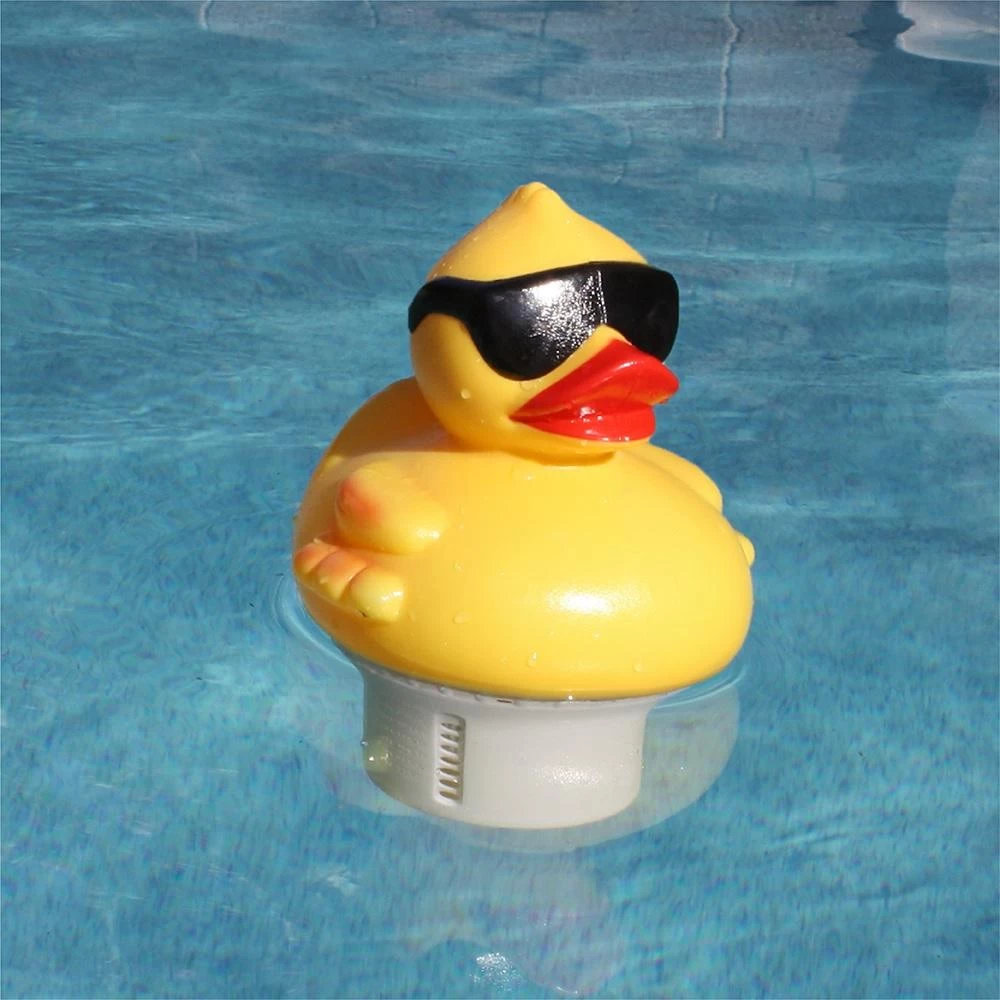 Mid-Size Derby Duck Floating Chlorine Dispenser 4003 4 Mid-Size Derby Duck Floating Chlorine Dispenser 4003 - Image 2