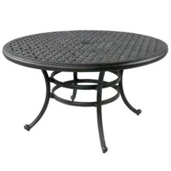 Stonegate Cast Aluminum Cushioned Patio Dining Sets -Outdoor Garden Living bef5eeff3e174653d0496792e29d2461