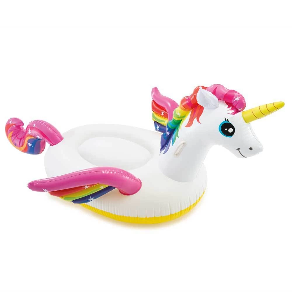 Intex Inflatable Enchanted Unicorn Ride-On Pool Float 8 Intex Inflatable Enchanted Unicorn Ride-On Pool Float - Image 6