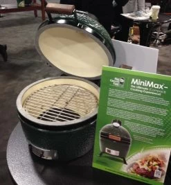 Big Green Egg MiniMax EGG Grill With ConvEGGtor Option -Outdoor Garden Living cabd511fd42dbea417c4c2d4667603d9