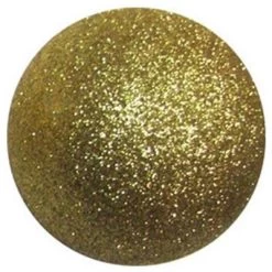 8" Shatterproof Gold Glitter Ball Ornament -Outdoor Garden Living christmas 200mm shatterproof gold glitter ball ornament 1