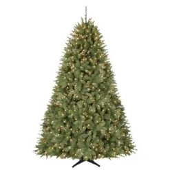 Carrington Pine Quick Set Pre-Lit Artificial Christmas Tree -Outdoor Garden Living christmas carrington pine quick set pre lit artificial christmas tree 1
