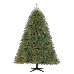Carrington Pine Quick Set Pre-Lit Artificial Christmas Tree -Outdoor Garden Living christmas carrington pine quick set pre lit artificial christmas tree 3