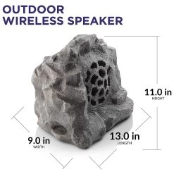 Solar Powered Bluetooth Enabled Waterproof Rock Speaker -Outdoor Garden Living d3f00a16285a18c77732c6de6cd372f3