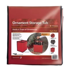 Christmas Ornament Large Storage Container -Outdoor Garden Living d5f3df544c73a277bc7b26497fb2031e