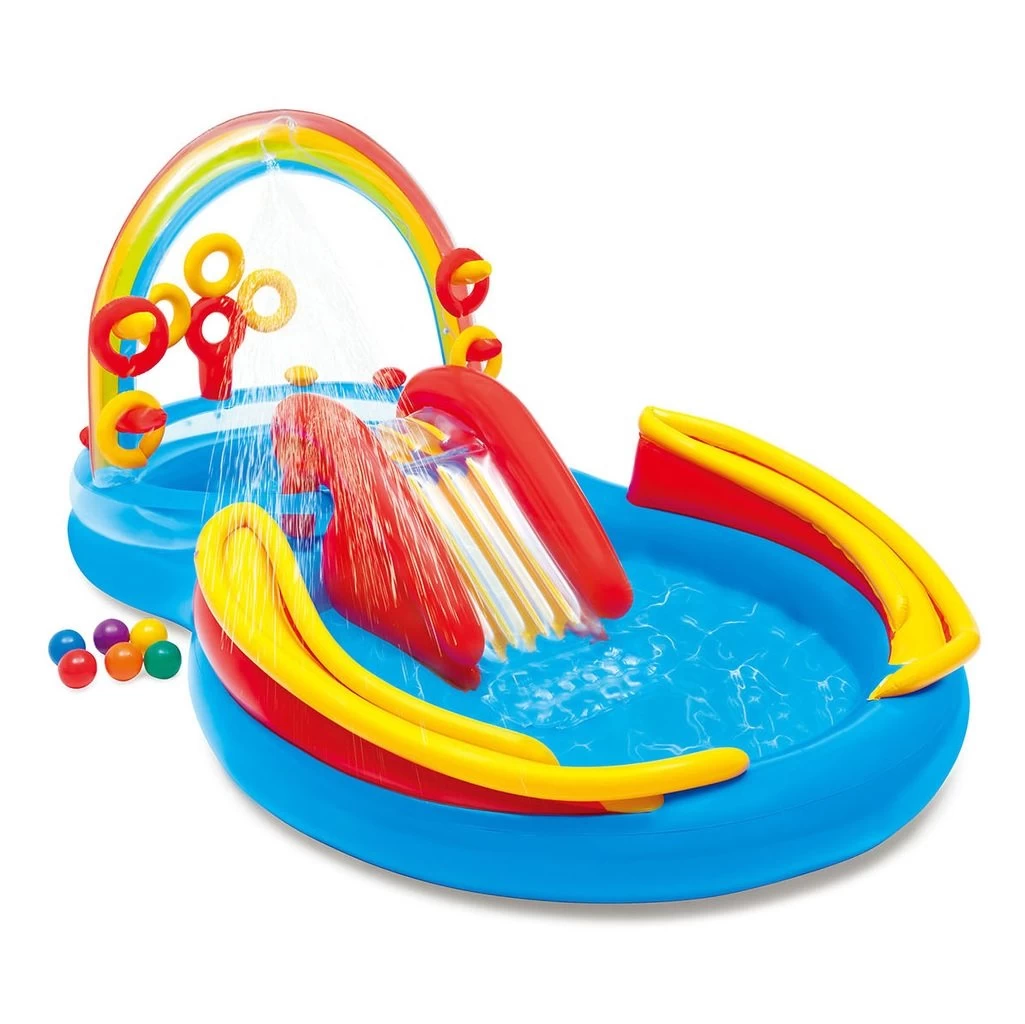 Intex Rainbow Ring Inflatable Play Center 5 Intex Rainbow Ring Inflatable Play Center - Image 3