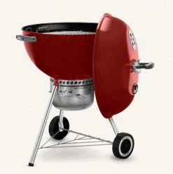 Weber Original Kettle 22" Premium Crimson Charcoal Grill -Outdoor Garden Living f12cb38239d72b8f073006e505f2d8dd