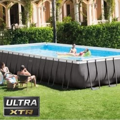 Intex 24' X 12' X 52" Ultra XTR Rectangular Frame Pool Set With Sand Filter Pump -Outdoor Garden Living f1b0e9477dc08ec47ba77640deb463f6