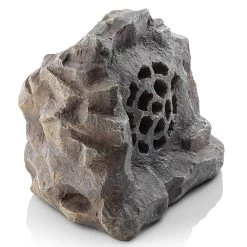 Solar Powered Bluetooth Enabled Waterproof Rock Speaker -Outdoor Garden Living ff35314528bb8edb710f923c65837c3b