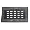Gray "Welcome" Sassafras Doormat Tray -Outdoor Garden Living outdoor living grey welcome sassafras doormat tray 1