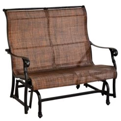 Stonegate Cast Aluminum Sling Patio Dining Sets -Outdoor Garden Living outdoor living stonegate cast aluminum sling patio dining sets 4