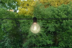 Set Of 20 Professional Grade Solar Powered LED G40 Lights -Outdoor Garden Living solarg40 SINGLE